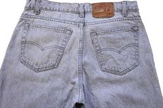 画像5: 90s USA製 Levi'sリーバイス 506 グレー デニムパンツ w36 L30 (5)