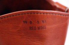 画像8: 90s USA製 REDWINGレッドウイング 866 旧緑犬タグ アイリッシュセッター ペコスブーツ オロラセット 赤茶 9.5D (8)