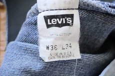 画像7: 90s USA製 Levi'sリーバイス 501 デニムパンツ w36 L34★19 (7)