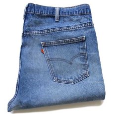 画像1: 80s Levi'sリーバイス 517 デニムパンツ w42 L32★11 ブーツカット (1)