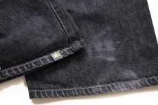 画像7: 00s Levi'sリーバイス SILVERTABシルバータブ BAGGY ブラック デニムパンツ w36 L34 (7)