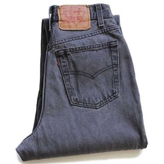 90s USA製 Levi'sリーバイス 551 ブラック デニムパンツ 10 MED