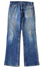 画像2: 90s USA製 Levi'sリーバイス 517 デニムパンツ w32 L30★14 ブーツカット (2)