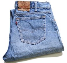 画像1: 90s USA製 Levi'sリーバイス 550 デニムパンツ w34 L30★09 (1)