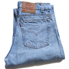 画像1: 90s USA製 Levi'sリーバイス 550 デニムパンツ w32 L30★20 (1)