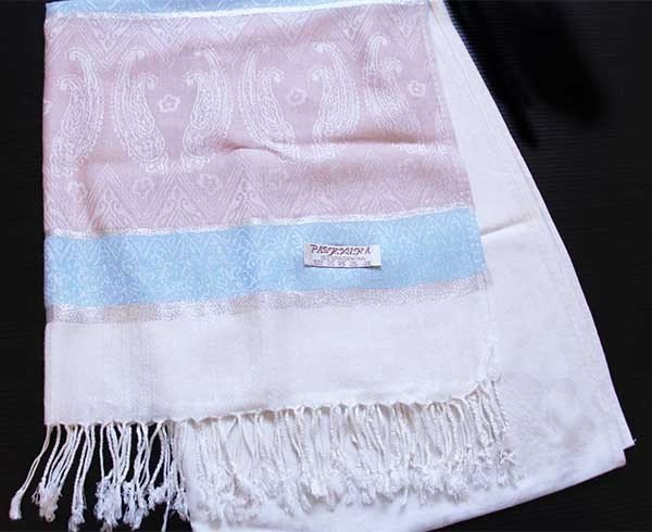 PASHMINA 切り替え パシュミナ ストール☆ショール - Sixpacjoe Web Shop