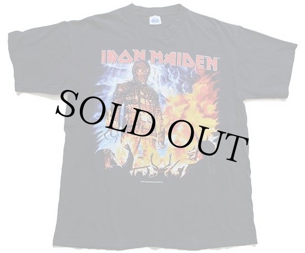 00s IRON MAIDEN BRAVE NEW WORLD TOUR 両面プリント コットン バンドT