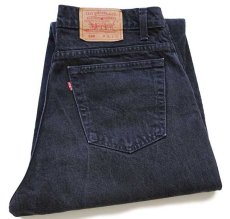 画像1: 90s USA製 Levi'sリーバイス 560 ブラック デニムパンツ w34★14 (1)