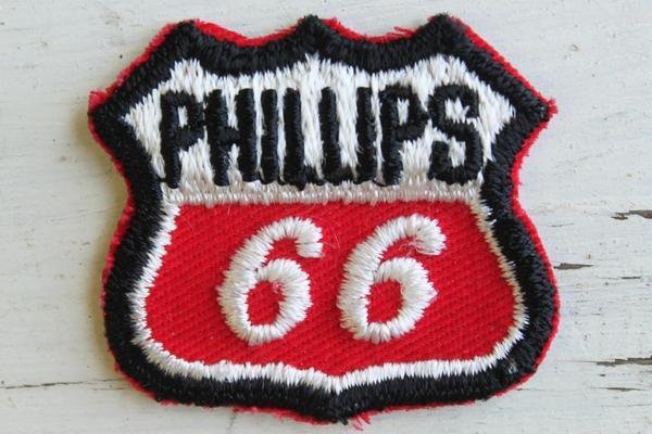 デッドストック☆ビンテージ PHILLIPS 66 パッチ☆ワッペン