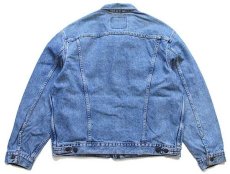 画像2: 90s Levi'sリーバイス 70503 デニムジャケット 4ポケット XL★37 ユーロ (2)