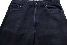 画像4: 90s カナダ製 Levi'sリーバイス 550 ブラック デニムパンツ w38 L32★77 ユーロ (4)