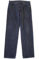 画像2: 90s USA製 Levi'sリーバイス 505 ブラック デニムパンツ w36 L32★29 (2)