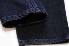 画像8: 90s USA製 Levi'sリーバイス 550 ブラック デニムパンツ 12 PET.M★102 (8)