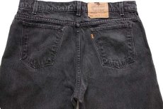 画像5: 90s Levi'sリーバイス 550 ブラック デニムパンツ w38 L30★135 (5)