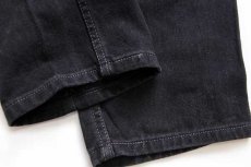 画像7: 90s USA製 Levi'sリーバイス 550 ブラック デニムパンツ w36★129 (7)