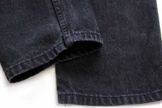 画像8: 90s Levi'sリーバイス 550 ブラック デニムパンツ w34 L32★123 (8)