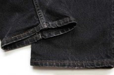 画像8: 90s USA製 Levi'sリーバイス SIGNATURE 545 ブラック デニムパンツ w38 L30 (8)