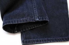 画像8: 00s メキシコ製 Levi'sリーバイス 550 ブラック デニムパンツ w34 L30 (8)