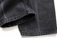 画像8: 90s メキシコ製 Levi'sリーバイス SIGNATURE 545 ブラック デニムパンツ w36 L34 (8)