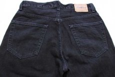 画像5: 90s カナダ製 Levi'sリーバイス SIGNATURE ブラック デニムパンツ w32 L30 (5)