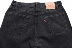 画像5: 00s カナダ製 Levi'sリーバイス 505 ブラック デニムパンツ w36 L32★48 (5)