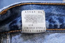 画像7: 00s USA製 Levi'sリーバイス 517 デニムパンツ w34 L30★32 ブーツカット (7)