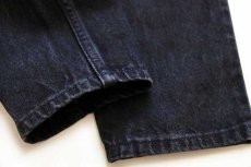 画像8: 90s USA製 Levi'sリーバイス 550 ブラック デニムパンツ 9 SHORT (8)