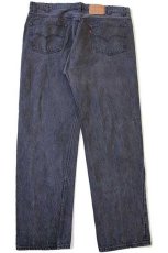 画像3: 90s USA製 Levi'sリーバイス 501 ブラック デニムパンツ w42 L32 (3)