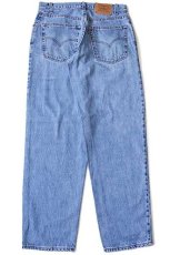 画像3: 00s USA製 Levi'sリーバイス 570 デニムパンツ w32 L32 (3)