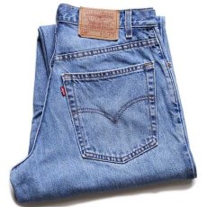 画像1: 00s USA製 Levi'sリーバイス 570 デニムパンツ w32 L32 (1)