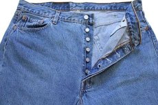 画像4: 90s USA製 Levi'sリーバイス 501 デニムパンツ w40 L30 (4)