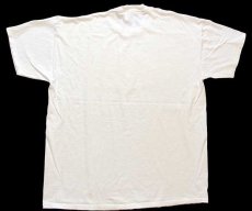 画像3: 00s USA製 HAWAII ALOHA ハイビスカス コットンTシャツ 生成り XL (3)