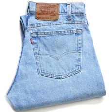 画像1: 90s USA製 Levi'sリーバイス 505 デニムパンツ w32 L32★78 (1)