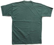 画像3: 90s ポルトガル製 Levi'sリーバイス U.S.A. ロゴ コットンTシャツ 緑 M★ユーロ (3)