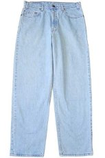 画像2: 90s USA製 Levi'sリーバイス 550 デニムパンツ アイスブルー w36 L30★202 (2)