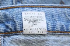 画像7: 90s USA製 Levi'sリーバイス 550 デニムパンツ アイスブルー w36 L30★202 (7)