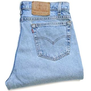 90s USA製 Levi'sリーバイス 553 ブラック デニムパンツ w36 L32 