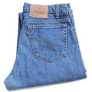 90s USA製 Levi'sリーバイス 550 デニムパンツ w32 L34 06