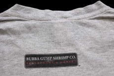 画像4: 00s BUBBA GUMP Daytona Beach ババガンプ ロゴ Tシャツ 杢ライトグレー (4)