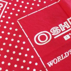 画像4: 80s USA製 OSHKOSH B'GOSH ドット柄 コットン バンダナ 赤★05 (4)