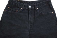 画像4: 90s カナダ製 Levi'sリーバイス 550 ブラック デニムパンツ w34 L32★154 (4)