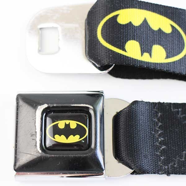 USA製 Buckle-down BATMANバットマン シートベルト型 バックル ベルト