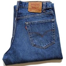 画像1: 00s USA製 Levi'sリーバイス 550 デニムパンツ w34 L32★207 (1)