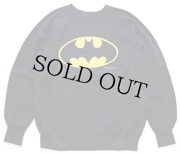 80s USA製 BATMANバットマン スウェット 黒 L - Sixpacjoe Web Shop