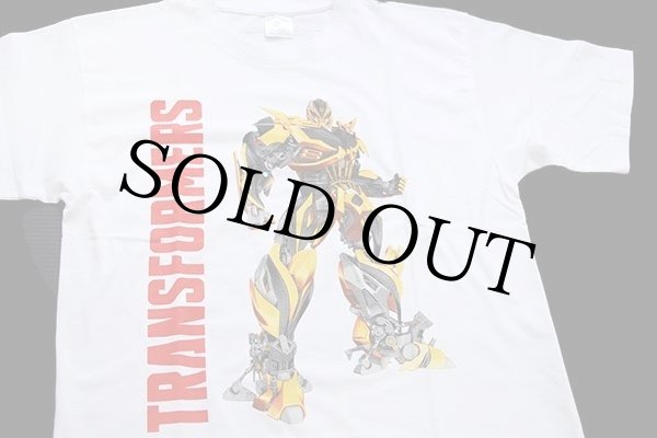 TRANSFORMERSトランスフォーマー バンブルビー コットンTシャツ 白 S - Sixpacjoe Web Shop