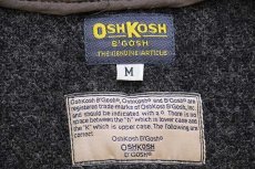 画像4: 90s OSHKOSH B'GOSH ウールベスト チャコールグレー M (4)