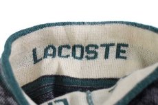 画像7: 70s フランス製 CHEMISE LACOSTE ラコステ 編み柄 ウール混 ニットキャップ (7)