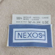 画像6: デッドストック★イタリア製 NEXOS バラ刺繍 ツバ付き ウール ベレー帽 ベージュ (6)