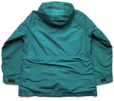 画像2: 80s USA製 L.L.Bean BAXTER STATE PARKA ウールライナー ナイロン マウンテンパーカー グリーン W-L (2)