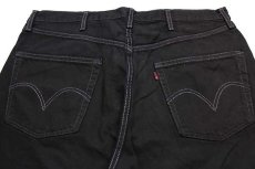 画像5: 00s USA製 Levi'sリーバイス 501 ブラック デニムパンツ 後染め w38 L32★SDP1464 (5)